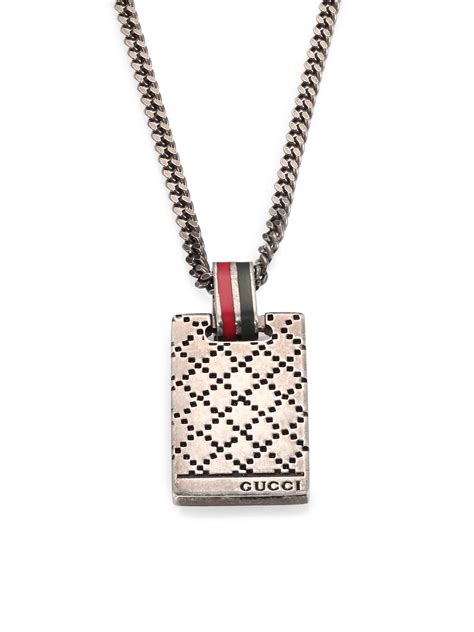 gucci necklaces for men